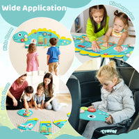 11-in-1 Activity Wall Busy Board Panels for Education and Early Development