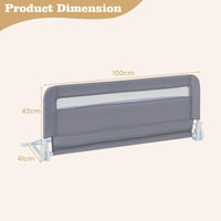 Bed Rail Guard for Toddlers with Removable and Washable Cover