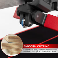 122cm Manual Tile Cutter Precision Ceramic Porcelain Cutting Machine 4 Adjustable Brackets