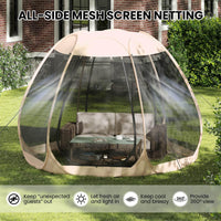 3 X 2.8 M Pop up Mesh Screen House for 4-6 People