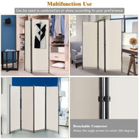 Portable Fiber Wall Divider for Home Office