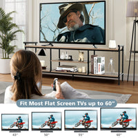 Giantex TV Cabinet Entertainment Unit Stand