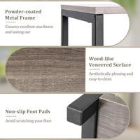 3 Tier Tall Metal Plant Stand with Anti-tipping Device for Balcony Living Room Office