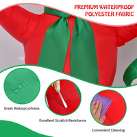 1.82M & 1.52M Christmas Inflatable Snowmen with LED Lights