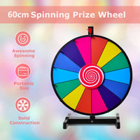 24” Table Prize Wheel with 14 Slots & Dry Erase Markers & Eraser