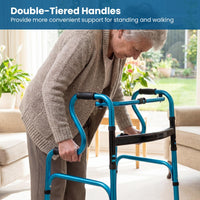 Folding Walker, Height Adjustable Walking Frame