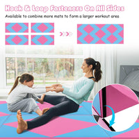 117 x 60 x 20 cm Gymnastics Mat, 4-fold Tumbling Mat