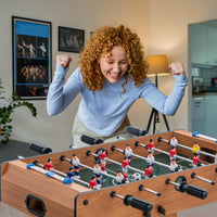 Giantex Folding Foosball Table, 27in Football Table