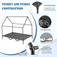 132cm Elevated Dog House for Large Breeds