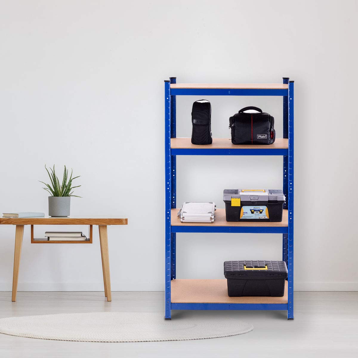 Giantex 4-Tier Metal Shelving Unit