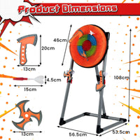 3 in 1 Throwing Target Set Kids Throwing Game with 3 Throwing axes