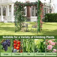 Large Garden Arch Trellis for Climbing Plants Outdoor