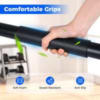 Adjustable Dip Bar, Heavy Duty Parallette Push Up Stand with 660 LBS Capacity, Anti-Slip Foam Grips