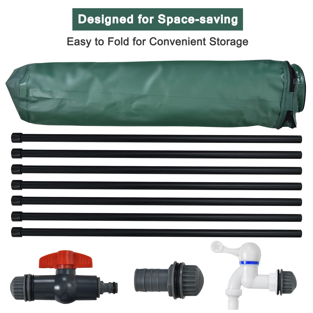100 Gallon Collapsible Rain Barrel