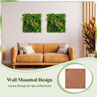 50 x 50 cm 3D Hanging Succulents with 10 Types of Mixed Faux Plants