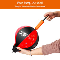 81cm-117cm Height adjustable Punching Ball Set with Large Capacity Base for Children over 3 Years