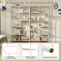 Giantex 5-Tier Bookshelf Etagere Bookcase