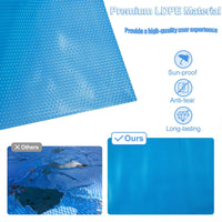 9.8 x 5 m Swimming Pool Cover, Heat Solar Outdoor Bubble Blanket