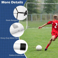 375cm x185cm Soccer Rebounder Net with Carrying Bag