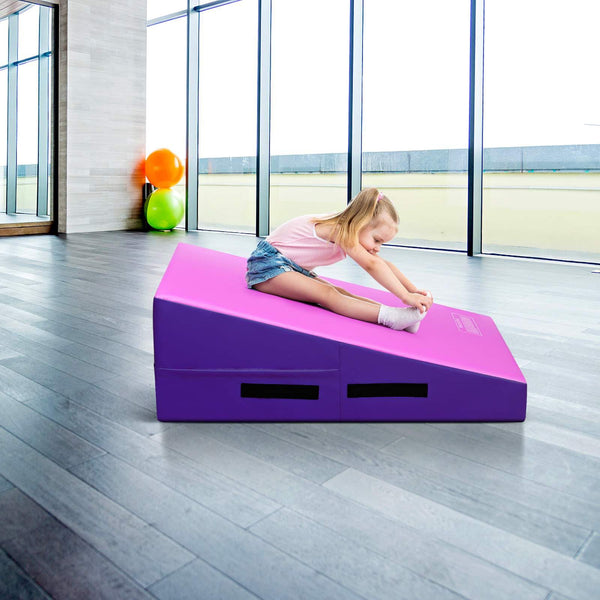 Incline Gymnastics Mat, Gym Fitness Skill Shape Tumbling Mat