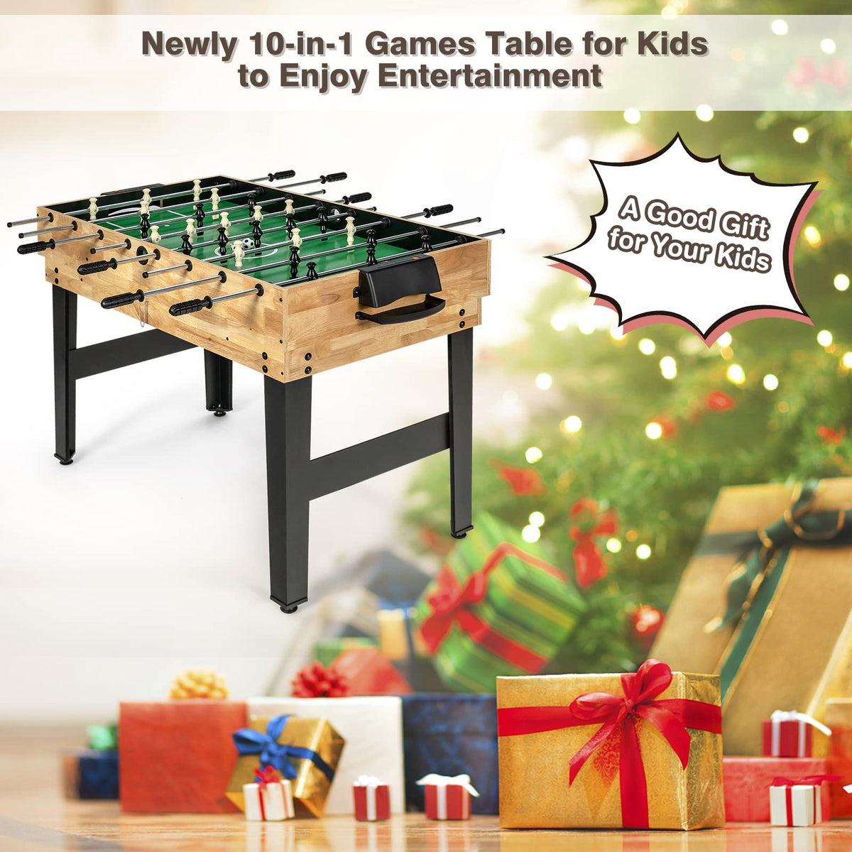 Multi Game Soccer Table Set/Foosball Table