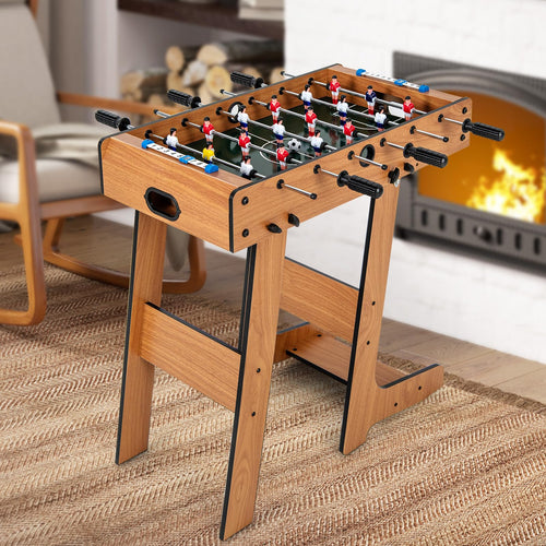Giantex Folding Foosball Table, 27in Football Table