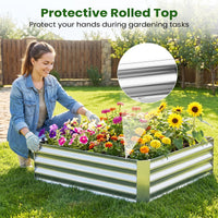 Galvanized Raised Garden Bed Kit