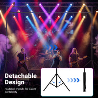 Portable Lighting stand System, Height Adjustable DJ Light Stand