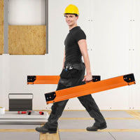 2 Pack Saw Horses, Portable Sawhorses w/ Folding Design