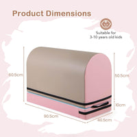 Mailbox Tumbling Aid Trainer Gymnastics Vaulting Box with Detachable Mat