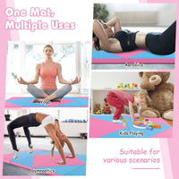 117 x 60 x 20 cm Gymnastics Mat, 4-fold Tumbling Mat