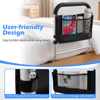 Bed Rails for Elderly Adults Safety, Height Adjustable Bed Assist Rail