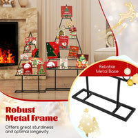2 Pack Christmas Card Holder, Holiday Card Display Stand