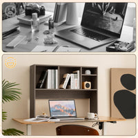 Countertop Storage Hutch with 4 Cubes for Dorm Home Office College Dressing Tabletop