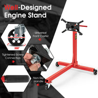Engine Stand 340kg Heavy Duty with 360 Rotating Head and 4 Adjustable Arms