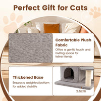 Cat Tree for Large Cats, 123 CM inch Cat Tower with 2-Story Condo