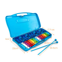 25 Note Xylophone with suitcase-like outlook for Kids
