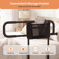 Foldable Bed Rail for Seniors, Bed Rail for Elderly Adults Safety