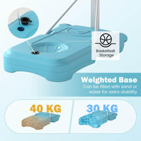 Pool Basketball Hoop with 82cm Shatterproof Backboard