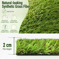 Artificial Grass Rug, 5 x 1M Synthetic Turf Roll w/20 mm Pile Height