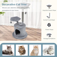 Cat Tree for Indoor Cats, 106 CM Tall Cat Tower