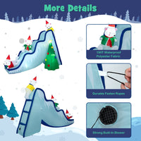 220CM Inflatable Polar Bear Slide Scene for Christmas Decoration