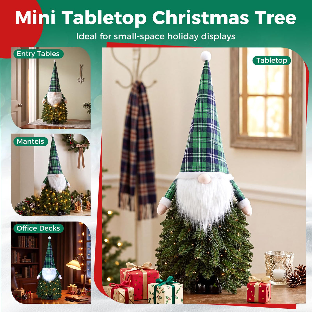 90 cm Mini Tabletop Artificial Christmas Tree
