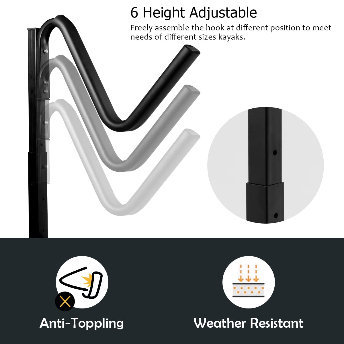 Freestanding Kayak Rack