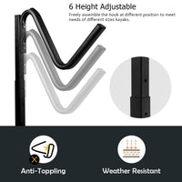Freestanding Kayak Rack