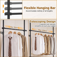 Giantex Adjustable Floor to Ceiling Clothes Rack
