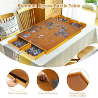 80cm x 65cm Wooden Jigsaw Puzzle Table