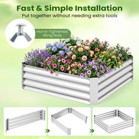 Galvanized Raised Garden Bed Kit