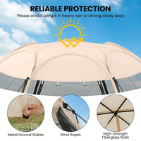 3 X 2.8 M Pop up Mesh Screen House for 4-6 People