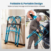 Folding Walker, Height Adjustable Walking Frame